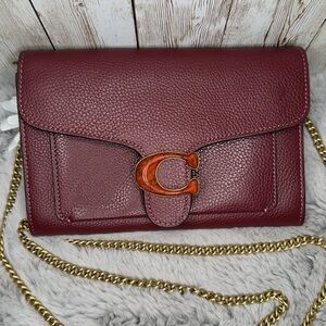 Coach Tabby Chain Clutch